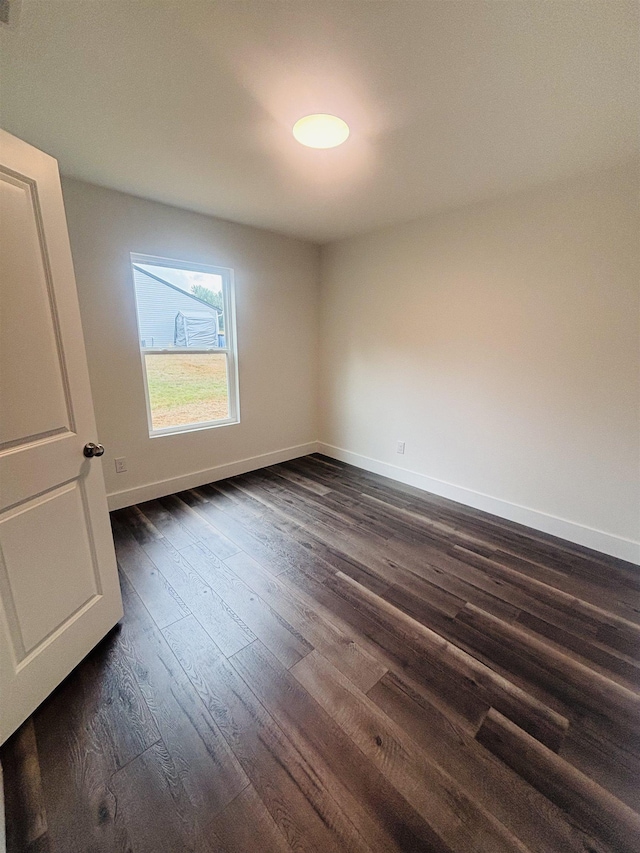 776 Darwin Rd, Gaffney, SC 29340 - spare room featuring dark wood-style flooring and baseboards