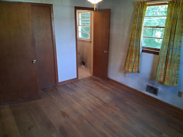 109 Shoally, Boiling Springs, SC 29316 - unfurnished bedroom featuring wood finished floors and a closet