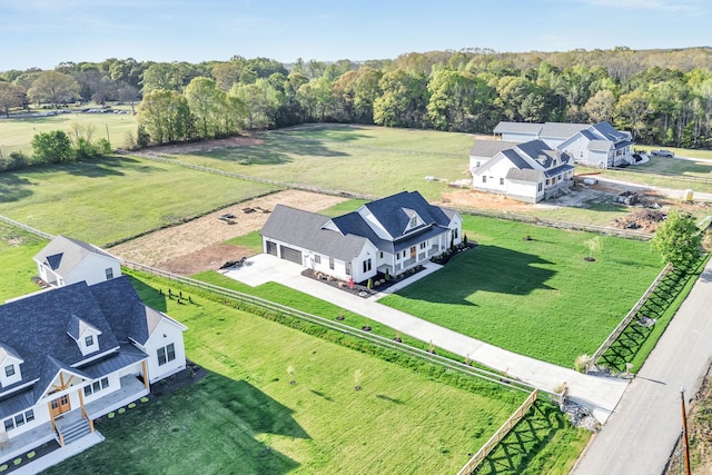 164 Triangle Pine Rd, Fountain Inn, SC 29644 - aerial view of property and surrounding area with a heavily wooded area