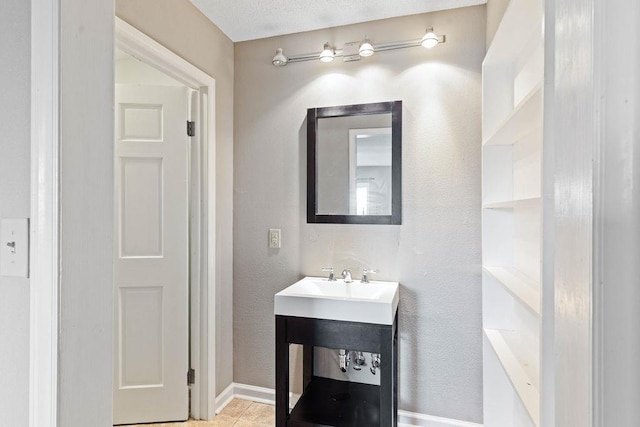 1620 Rainbow Lake Rd, Inman, SC 29349 - bathroom featuring tile patterned flooring and a textured wall