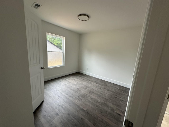 136 Dendy Dr, Wellford, SC 29385 - unfurnished room featuring dark wood-type flooring and baseboards