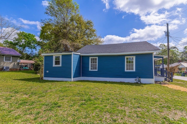 114 Woodrow St, Union, SC 29379 - back of house featuring a lawn