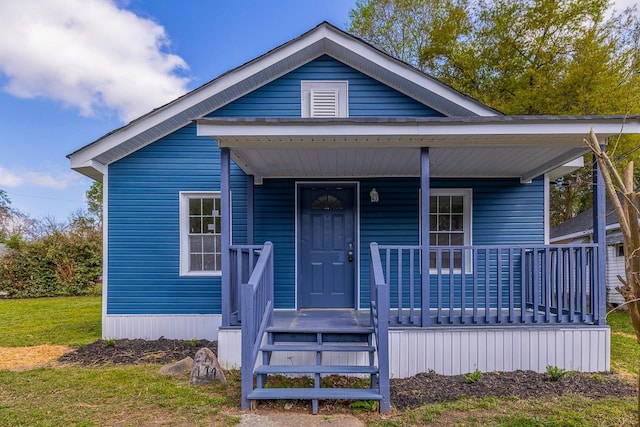 114 Woodrow St, Union, SC 29379 - view of front of home with covered porch