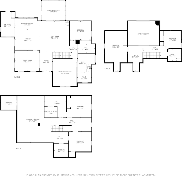 116 Dorothy Ln, Pickens, SC 29671 - view of room layout