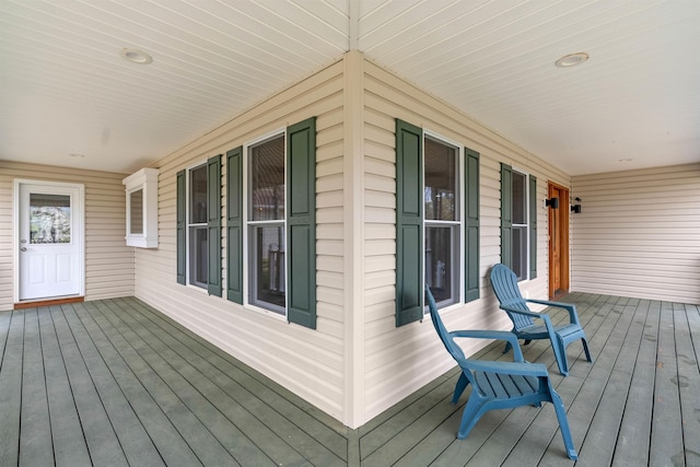 116 Dorothy Ln, Pickens, SC 29671 - view of wooden porch