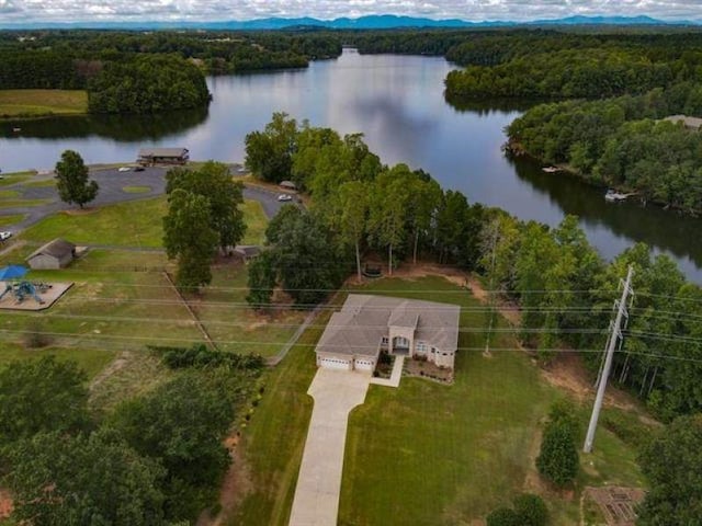 217 Aqua Cove Ct, Inman, SC 29349 - aerial view of a nearby body of water