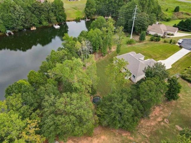 217 Aqua Cove Ct, Inman, SC 29349 - aerial view of a nearby body of water