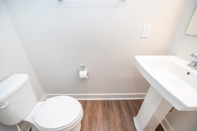 521 Preakness Run, Spartanburg, SC 29301 - bathroom featuring toilet and wood finished floors