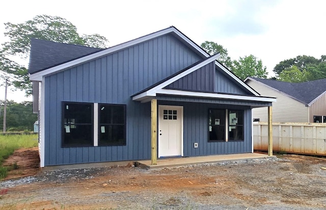 2314 Wellington Rd, Spartanburg, SC 29302 - view of front of property with a porch and board and batten siding