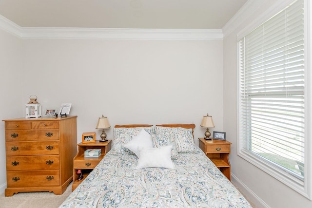 5 Yellow Fox Rd, Greer, SC 29650 - carpeted bedroom with crown molding and baseboards