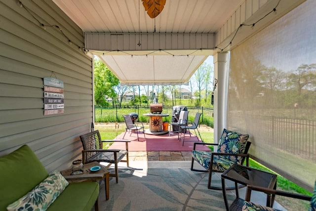 5 Yellow Fox Rd, Greer, SC 29650 - view of patio