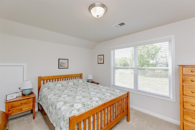 5 Yellow Fox Rd, Greer, SC 29650 - bedroom with light colored carpet and vaulted ceiling