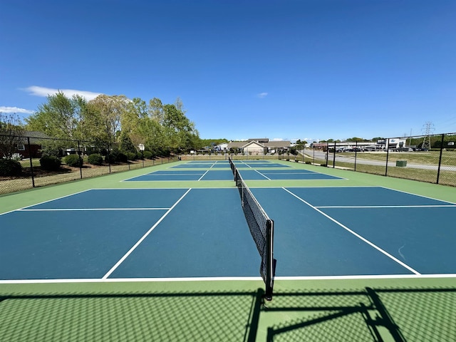 5 Yellow Fox Rd, Greer, SC 29650 - view of tennis court featuring community basketball court