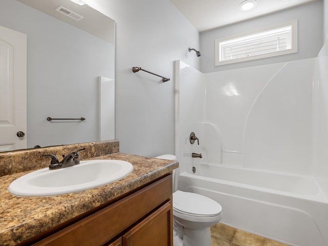 311 Hayfield Ct, Boiling Springs, SC 29316 - full bath with vanity and shower / bath combination