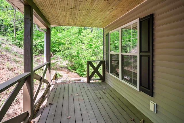 419 Hidden Hill Rd, Tryon, NC 28782 - view of deck