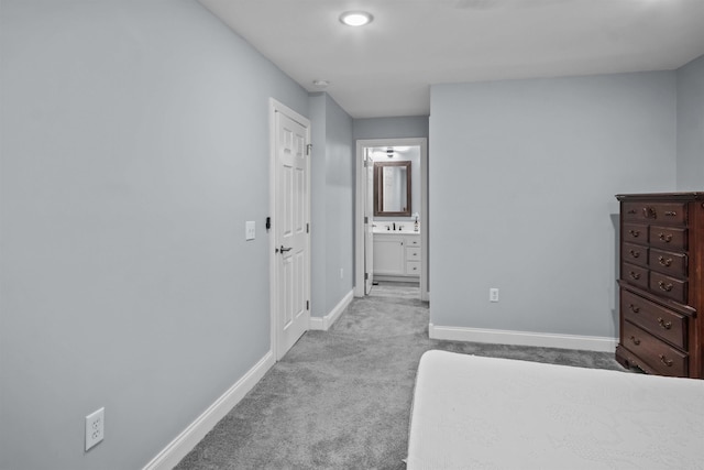 419 Hidden Hill Rd, Tryon, NC 28782 - bedroom with carpet floors and ensuite bathroom