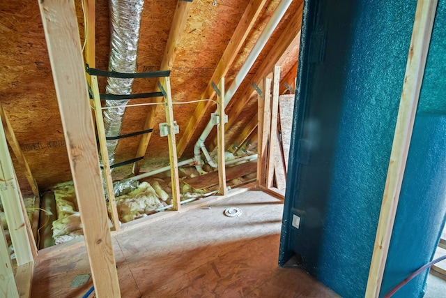 419 Hidden Hill Rd, Tryon, NC 28782 - view of attic