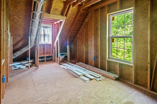 419 Hidden Hill Rd, Tryon, NC 28782 - view of unfinished attic
