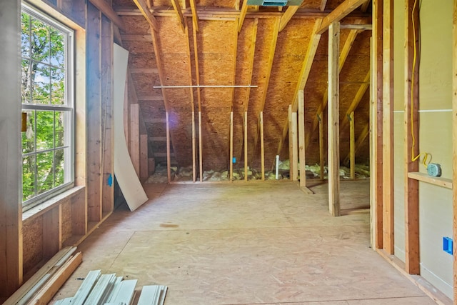 419 Hidden Hill Rd, Tryon, NC 28782 - view of unfinished attic