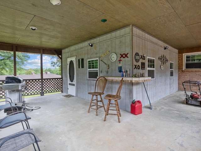 228 Anita Dr, Spartanburg, SC 29302 - view of patio / terrace with grilling area