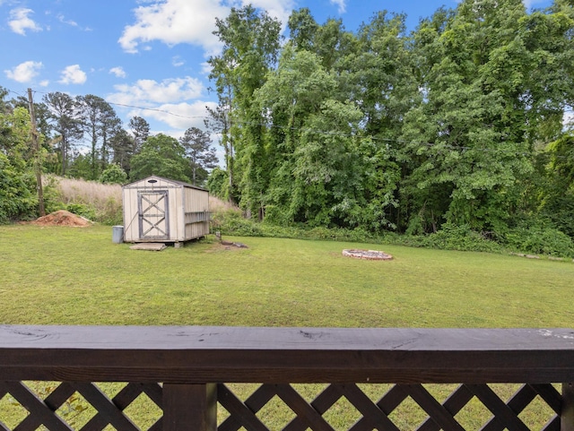 228 Anita Dr, Spartanburg, SC 29302 - view of green lawn with a storage unit
