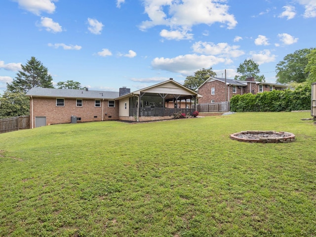 228 Anita Dr, Spartanburg, SC 29302 - view of fenced backyard