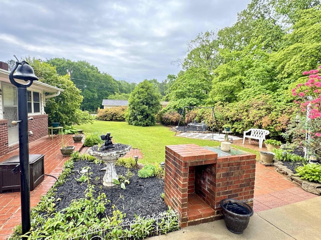 8627 Valley Falls Rd, Boiling Springs, SC 29316 - view of grassy yard featuring a patio area