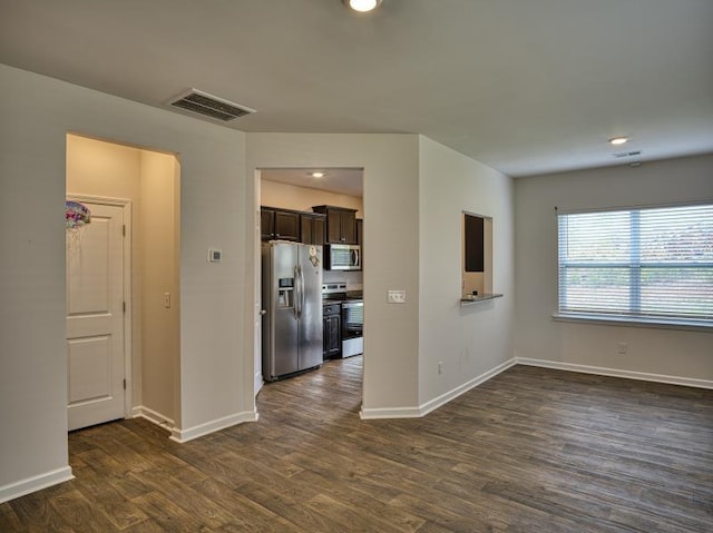 314 Sea Isle Pl, Greer, SC 29650 - spare room with dark wood-style flooring and recessed lighting