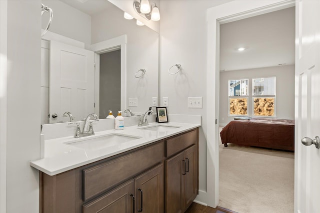 424 Granbury Dr, Duncan, SC 29334 - full bath with double vanity and ensuite bathroom