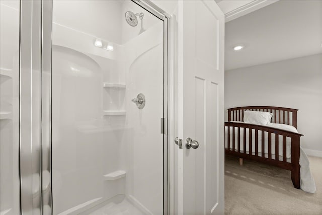 424 Granbury Dr, Duncan, SC 29334 - full bath with a shower stall
