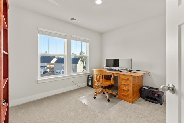 424 Granbury Dr, Duncan, SC 29334 - office area with light colored carpet