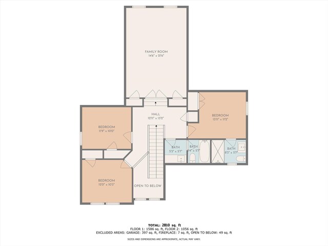 424 Granbury Dr, Duncan, SC 29334 - view of floor plan / room layout