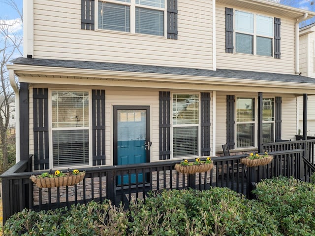 212 Dayside Ct, Greer, SC 29651 - view of front facade with a porch