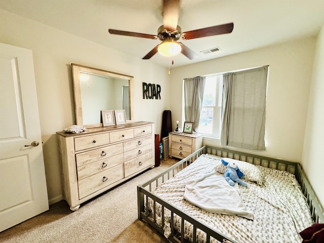 411 Triple Crown Way, Spartanburg, SC 29301 - bedroom with carpet and ceiling fan