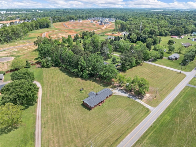 1310 Mount Zion Rd, Spartanburg, SC 29303 - aerial view of property and surrounding area with rural landscape