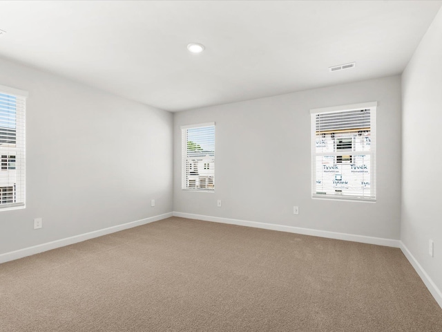 126 Arrow Ct, Greer, SC 29651 - unfurnished room with light colored carpet and recessed lighting