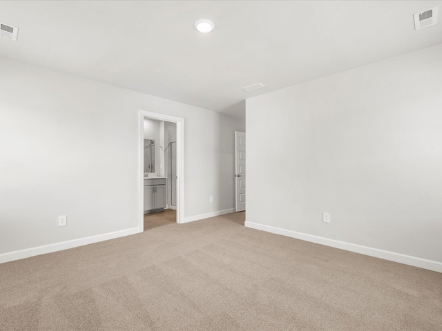 126 Arrow Ct, Greer, SC 29651 - unfurnished room featuring light carpet and recessed lighting