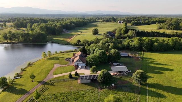 270 Watkins Rd, Campobello, SC 29322 - overview of rural landscape featuring a large body of water