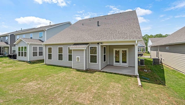 310 Fiery Rd, Mauldin, SC 29607 - rear view of property featuring a patio area, a lawn, and roof with shingles