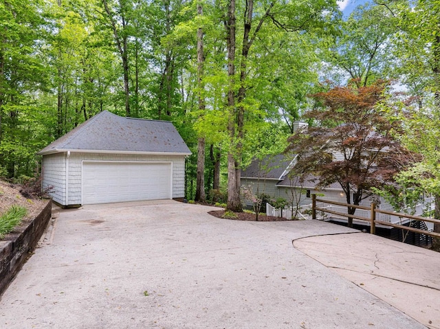 154 Broken Bow Run, Pickens, SC 29671 - view of detached garage