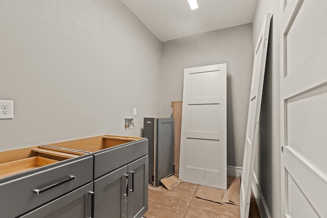 2032 Ivy Cottage Path, Boiling Springs, SC 29316 - laundry room featuring cabinet space and washer hookup