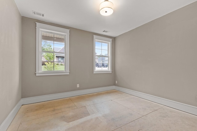2032 Ivy Cottage Path, Boiling Springs, SC 29316 - spare room with baseboards and concrete flooring
