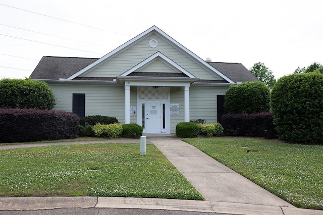 413 N Sweetwater Hills Dr, Moore, SC 29369 - view of front of home with a front lawn and roof with shingles