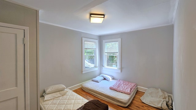311 Hart St, Union, SC 29379 - bedroom featuring crown molding and wood finished floors