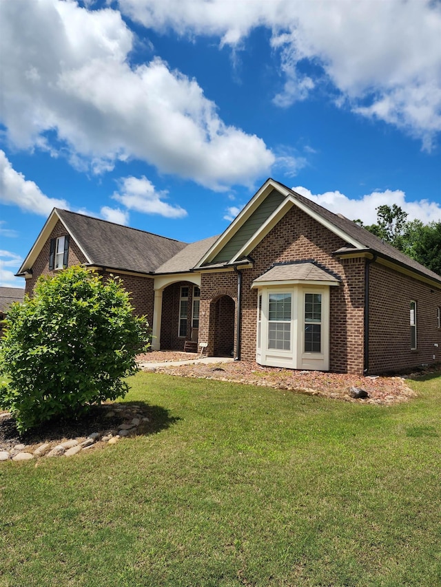 202 Buxton Ct, Easley, SC 29642 - ranch-style house featuring brick siding and a front yard