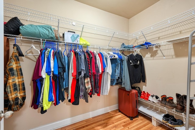 202 Buxton Ct, Easley, SC 29642 - walk in closet featuring wood finished floors