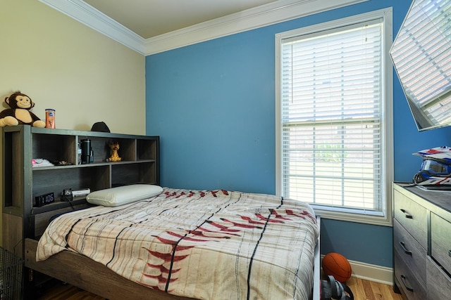 202 Buxton Ct, Easley, SC 29642 - bedroom featuring crown molding, wood finished floors, and multiple windows