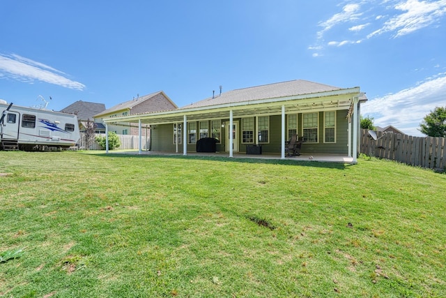 202 Buxton Ct, Easley, SC 29642 - back of property with a patio