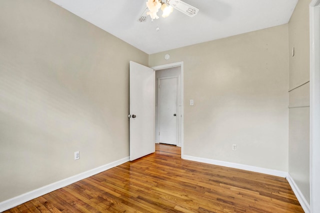 211 Skyline Rd, Greer, SC 29651 - unfurnished room featuring wood finished floors and ceiling fan
