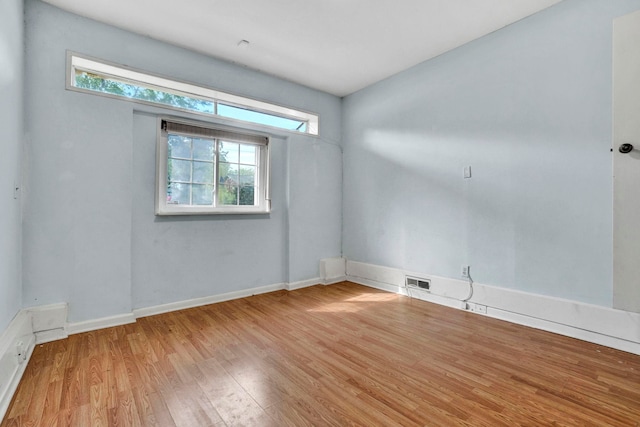 211 Skyline Rd, Greer, SC 29651 - spare room with plenty of natural light and wood finished floors